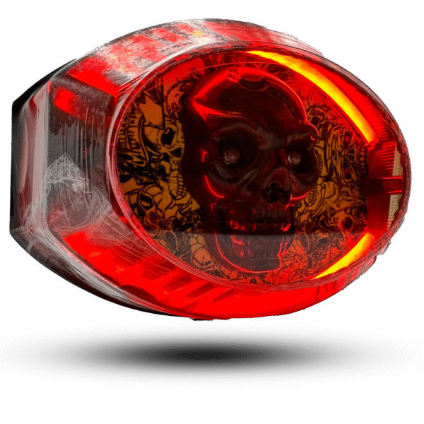 Back Light Skull CG125 - Image 2
