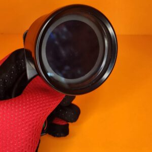 Digital round LCD meter