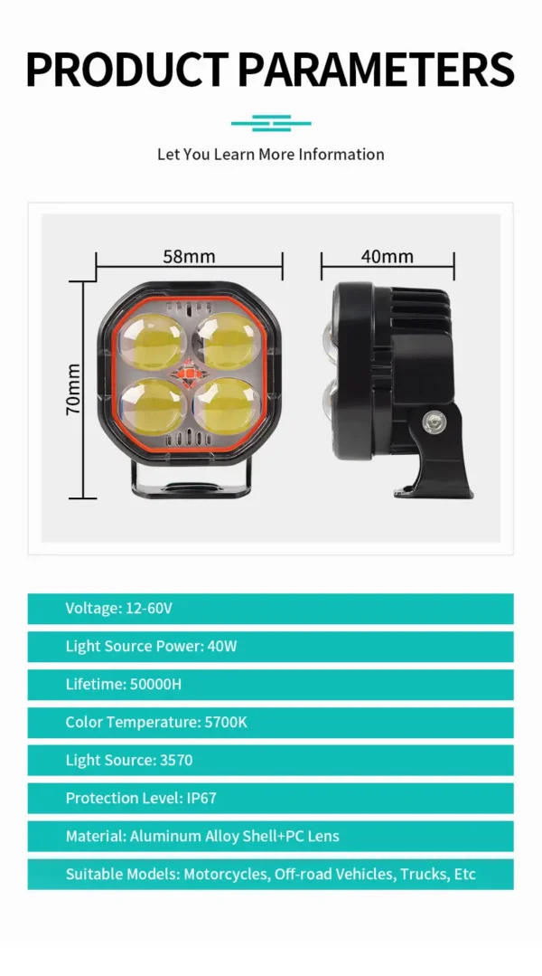 LED S4X MINI METAL - Image 4