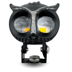 LED OWL RING METAL