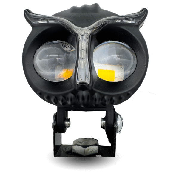 LED OWL RING METAL