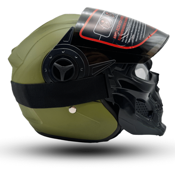Helmet Half Face Skull - Image 2