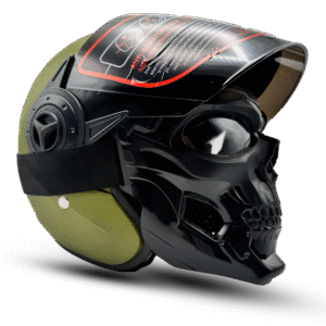 Helmet Half Face Skull