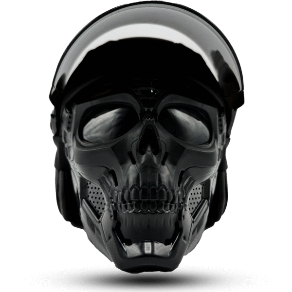 Helmet Half Face Skull - Image 3