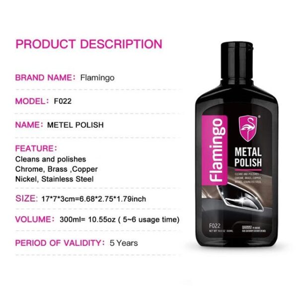 Metal Polish Flamingo - Image 5